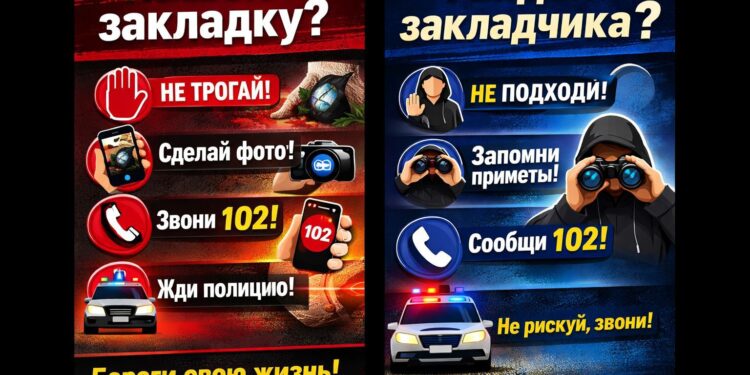 Алгоритм действий при обнаружении «закладок» наркотиков и лиц, осуществляющих их сбыт