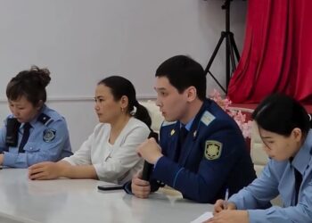 Шымкент қаласында оқушыларға құқықтық түсіндіру жұмыстары жүргізілді