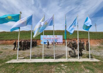 Шымкентте оқушыларға арналған оқу-дала жиыны өтуде