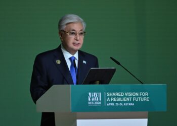 МЕМЛЕКЕТ БАСШЫСЫ ҚАСЫМ-ЖОМАРТ ТОҚАЕВ ӨҢІРЛІК ЭКОЛОГИЯЛЫҚ САММИТТІҢ ПЛЕНАРЛЫҚ ОТЫРЫСЫНДА СӨЗ СӨЙЛЕДІ