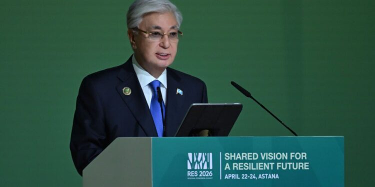 МЕМЛЕКЕТ БАСШЫСЫ ҚАСЫМ-ЖОМАРТ ТОҚАЕВ ӨҢІРЛІК ЭКОЛОГИЯЛЫҚ САММИТТІҢ ПЛЕНАРЛЫҚ ОТЫРЫСЫНДА СӨЗ СӨЙЛЕДІ