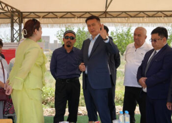 Сауран ауданында балмұздақ өндіретін жаңа кәсіпорынның қазығы қағылды