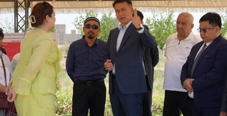Сауран ауданында балмұздақ өндіретін жаңа кәсіпорынның қазығы қағылды