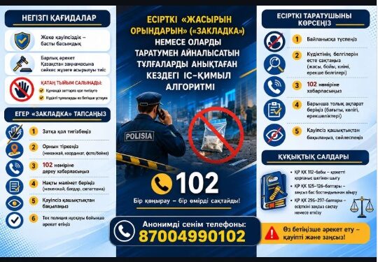 Есірткінің алдын алу