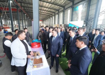 В ТУРКЕСТАНСКОЙ ОБЛАСТИ ОТКРЫЛСЯ ЗАВОД ПО ПРОИЗВОДСТВУ АЛЮМИНИЕВЫХ КОМПОЗИТНЫХ ПАНЕЛЕЙ