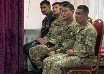 ШЫМКЕНТТЕ ӘСКЕРИ БӨЛІМ БАСШЫЛАРЫ, СПОРТТЫҚ ЖАТТЫҚТЫРУШЫЛАР ЖӘНЕ АТА-АНАЛАРМЕН КЕЗДЕСУЛЕР ӨТТІ