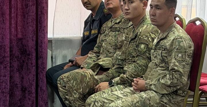 ШЫМКЕНТТЕ ӘСКЕРИ БӨЛІМ БАСШЫЛАРЫ, СПОРТТЫҚ ЖАТТЫҚТЫРУШЫЛАР ЖӘНЕ АТА-АНАЛАРМЕН КЕЗДЕСУЛЕР ӨТТІ