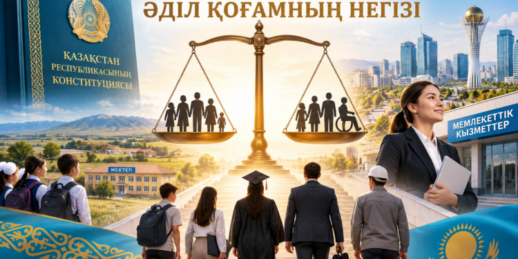 ТЕҢ МҮМКІНДІК – ӘДІЛ ҚОҒАМНЫҢ НЕГІЗІ